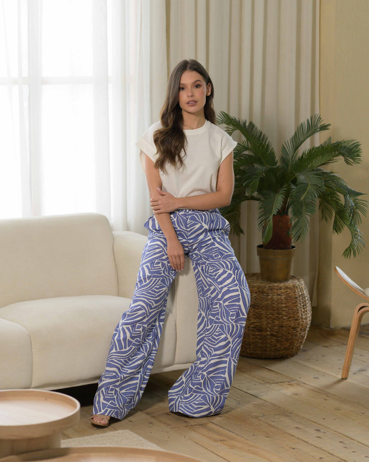 NITTA BONITA PANTALON CANDE LONDON AZUL