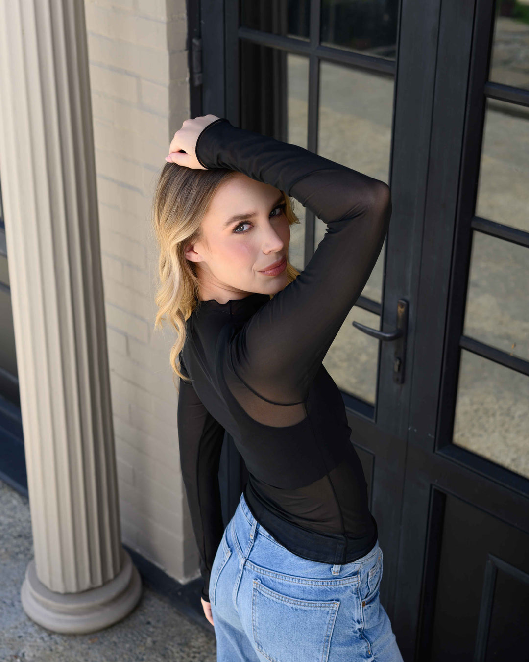 NITTA BONITA BLUSA JACKY BLACK