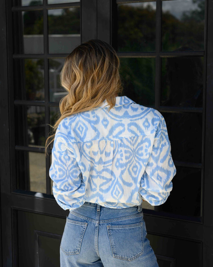 NITTA BONITA CAMISA CRISTINA CIELO