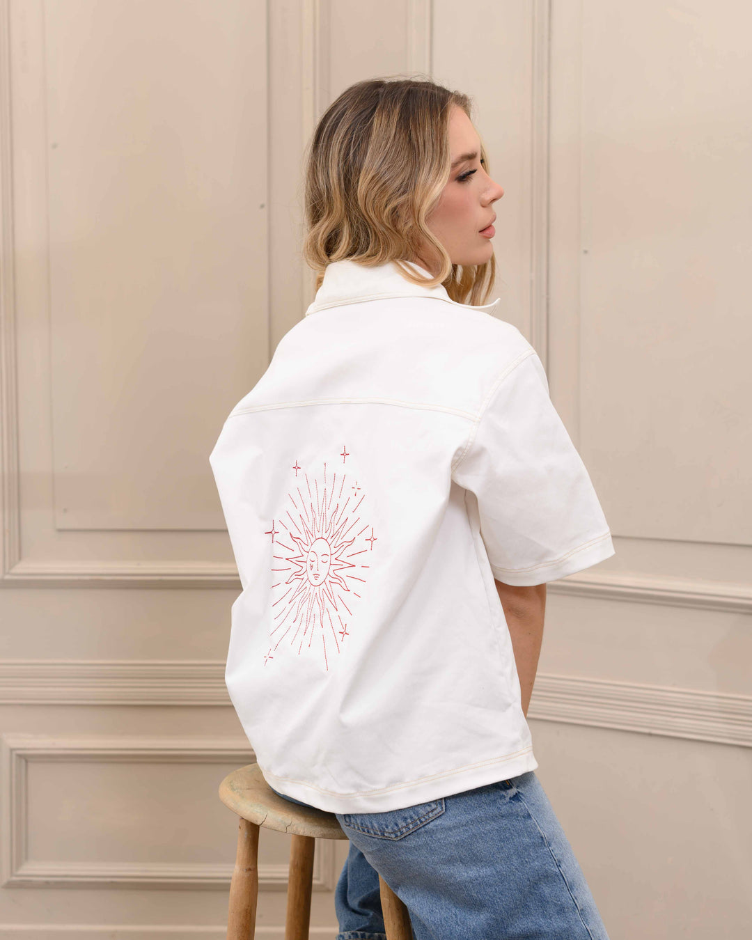 NITTA BONITA CAMISA OWALA MARFIL