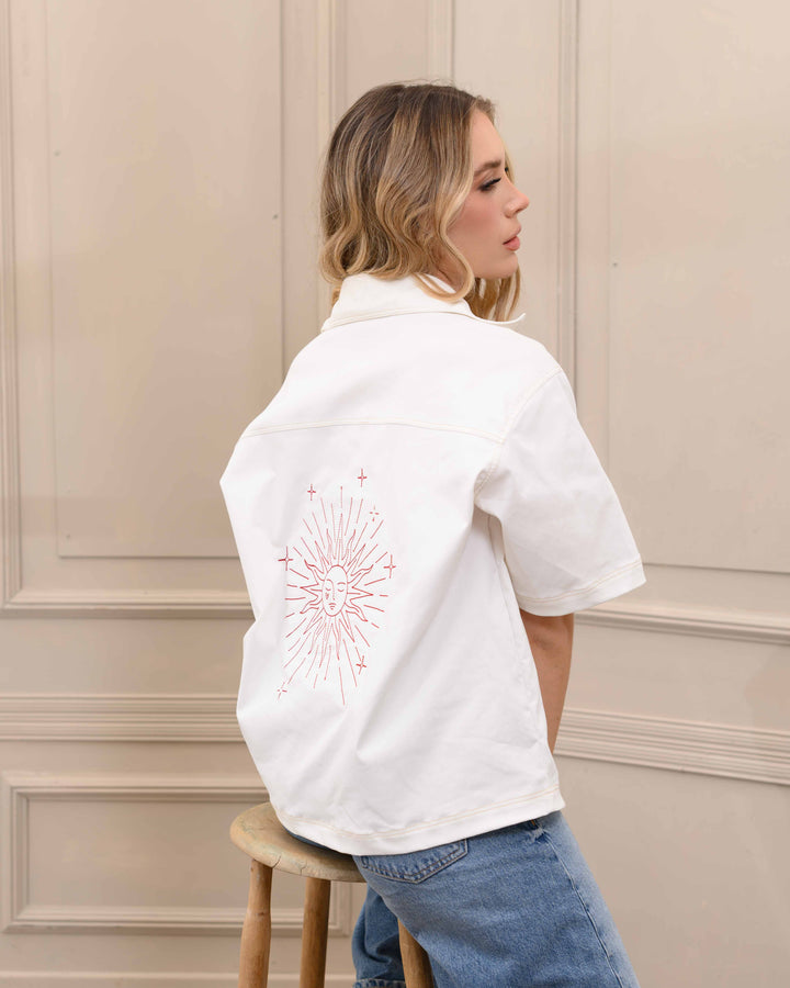 NITTA BONITA CAMISA OWALA MARFIL