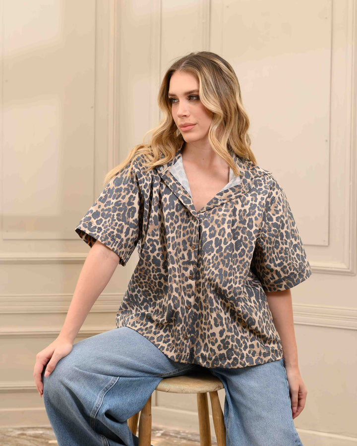NITTA BONITA CAMISA OWALA PRINT