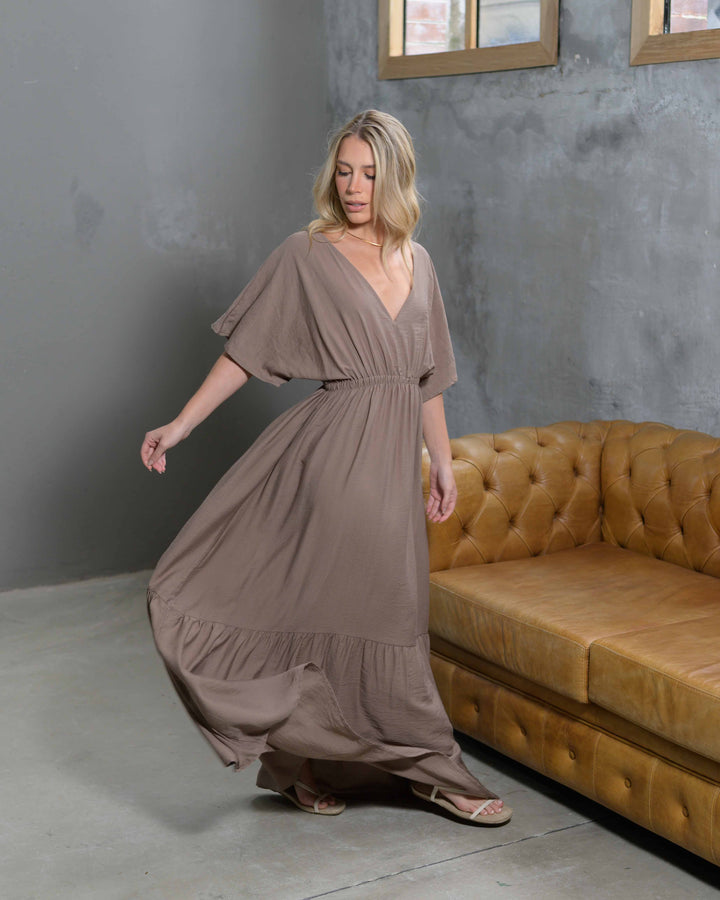 NITTA BONITA VESTIDO ELODIA BROWN