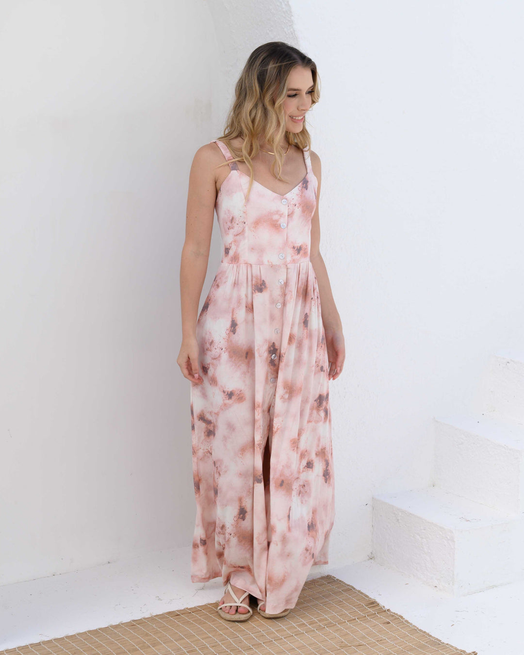 NITTA BONITA VESTIDO DALIA NUBE ROSA