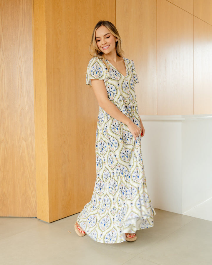 NITTA BONITA VESTIDO PRAGA VERDE