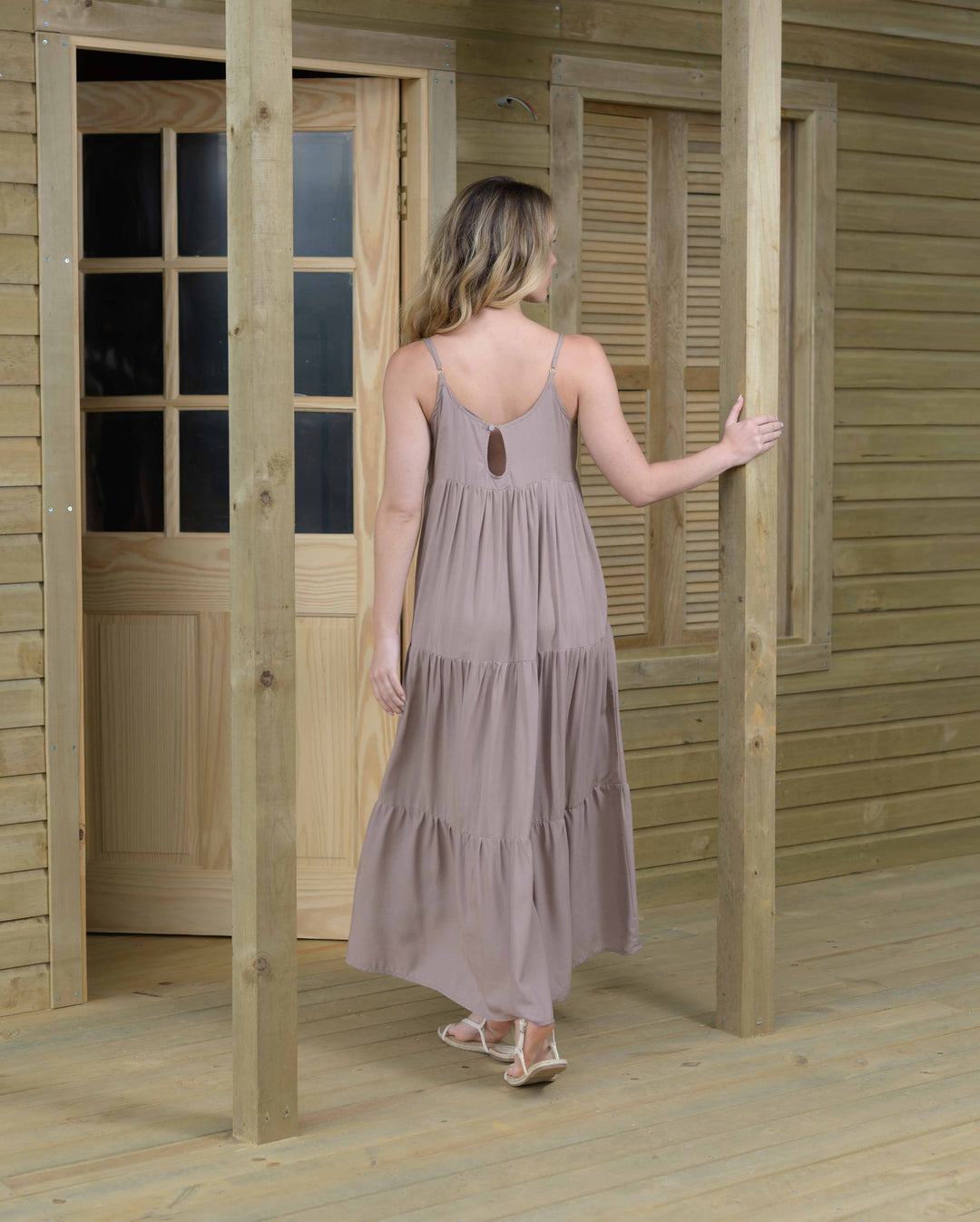 NITTA BONITA VESTIDO CEREZA PLANE COCOA