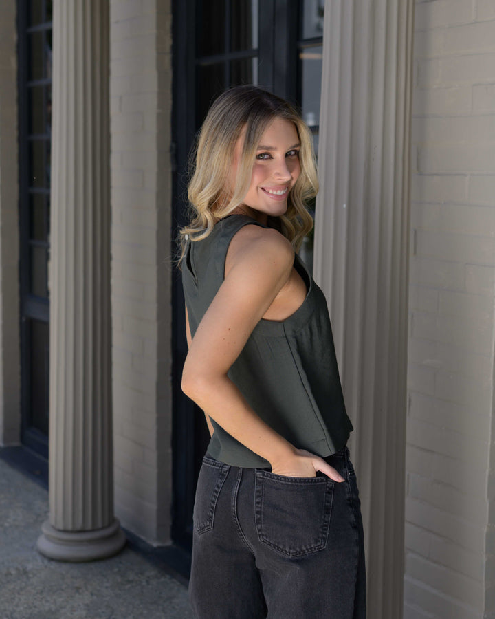 NITTA BONITA BLUSA CATA VERDE