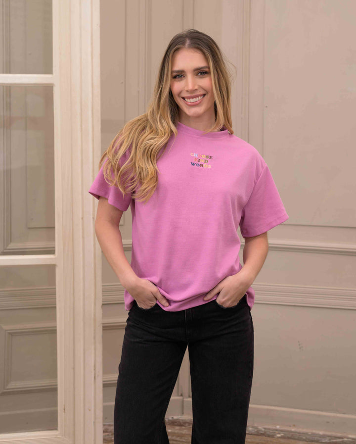 NITTA BONITA CAMISETA CALI WAFER PINK