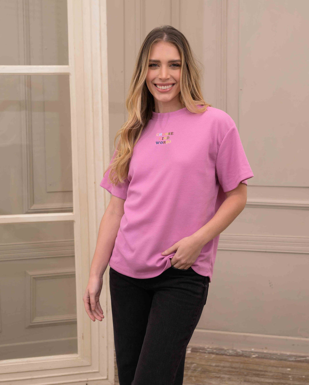 NITTA BONITA CAMISETA CALI WAFER PINK