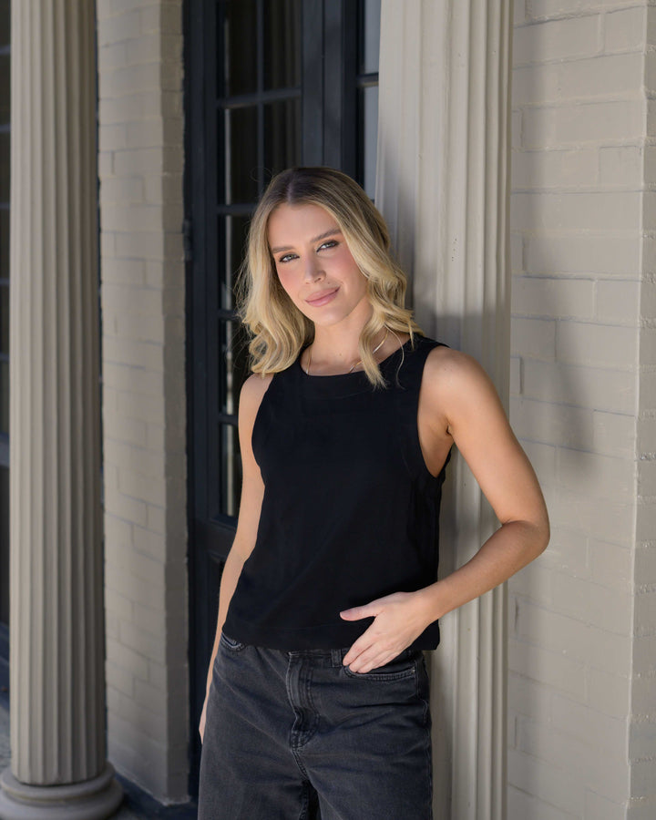 NITTA BONITA BLUSA CATA PLANE BLACK