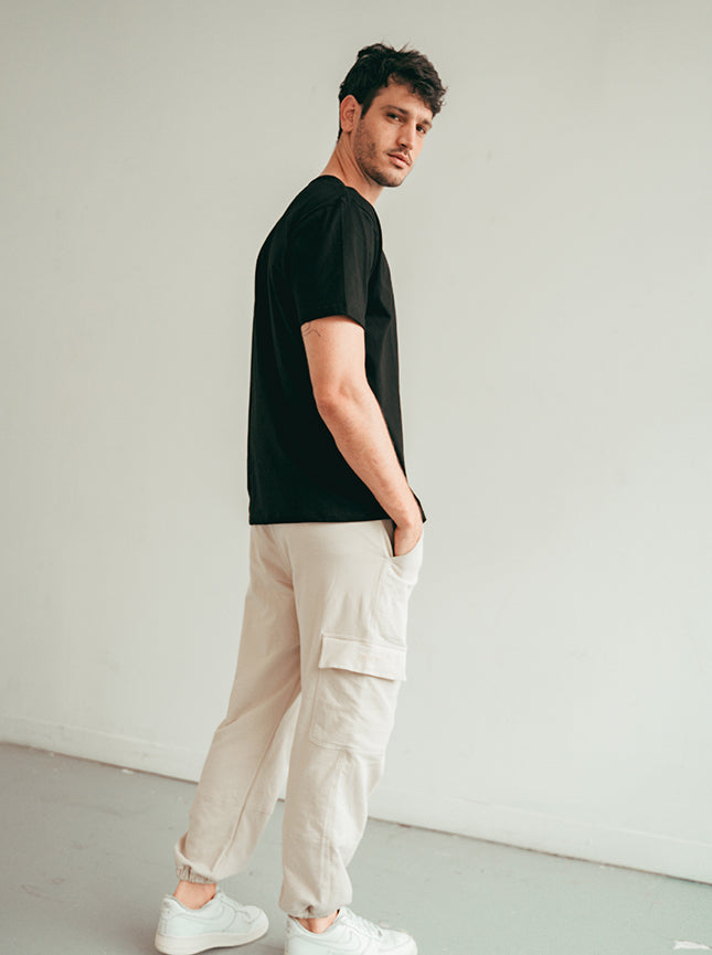 ONCE JOGGER CARGO LATTE - UNISEX