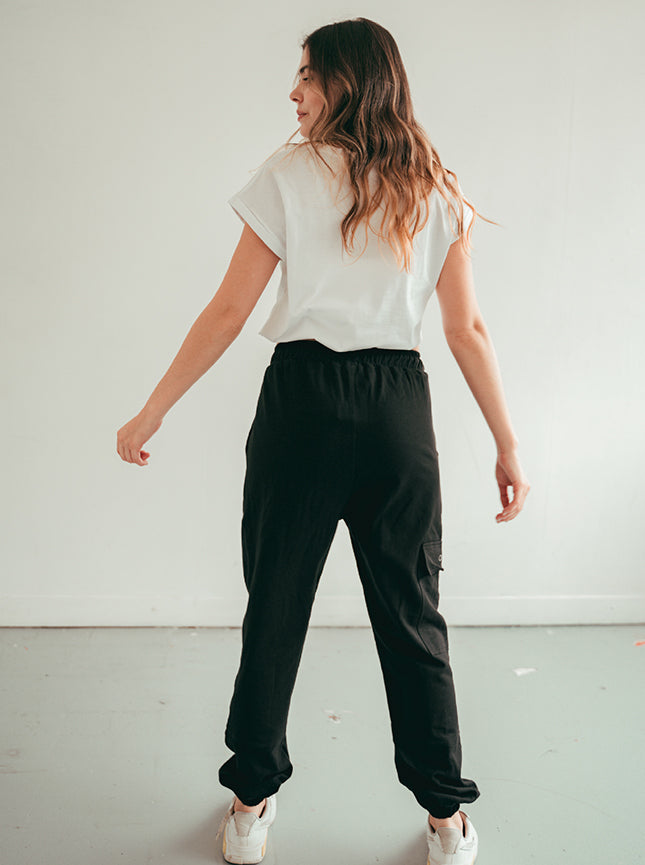 ONCE JOGGER CARGO BLACK - UNISEX