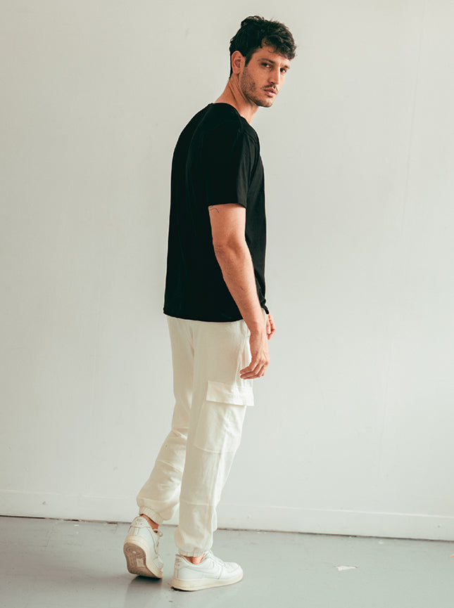 ONCE JOGGER CARGO MARFIL - UNISEX