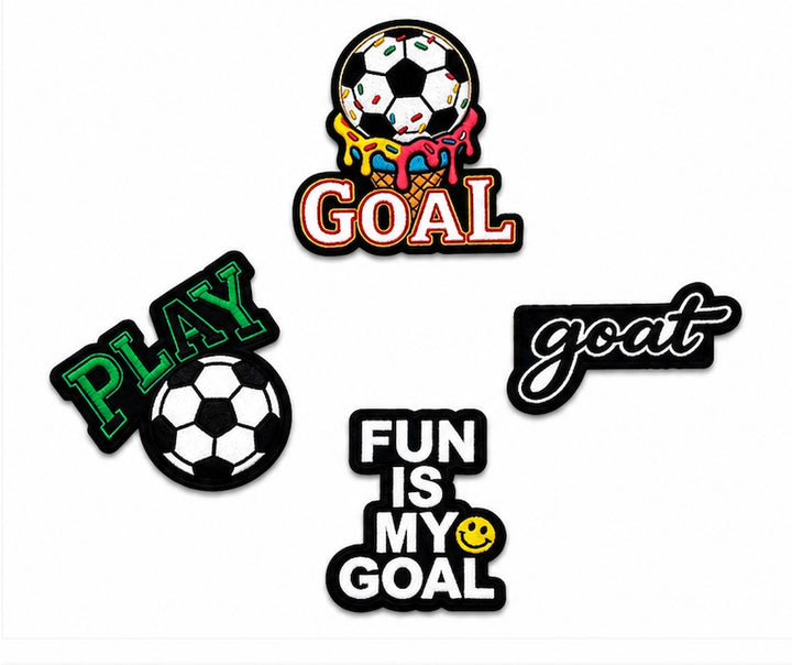 MINIME - KIT DE APLIQUES FUTBOLEROS x 4 UND
