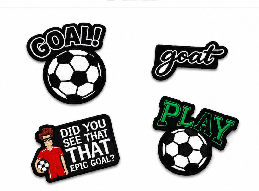 MINIME - KIT DE APLIQUES FUTBOLEROS x 4 UND