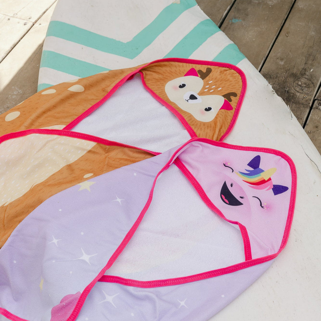 LA PEQUEÑA GALERIA TOALLA BEBE CARA VENADO