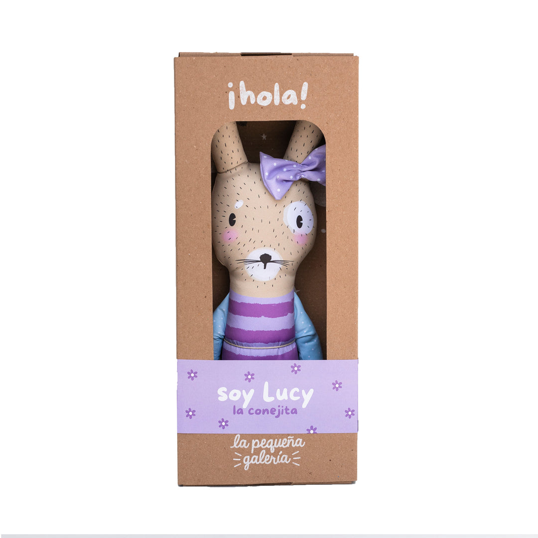 LA PEQUEÑA GALERIA 7707502002220 PEL001 PELUCHE CONEJITA LUCY