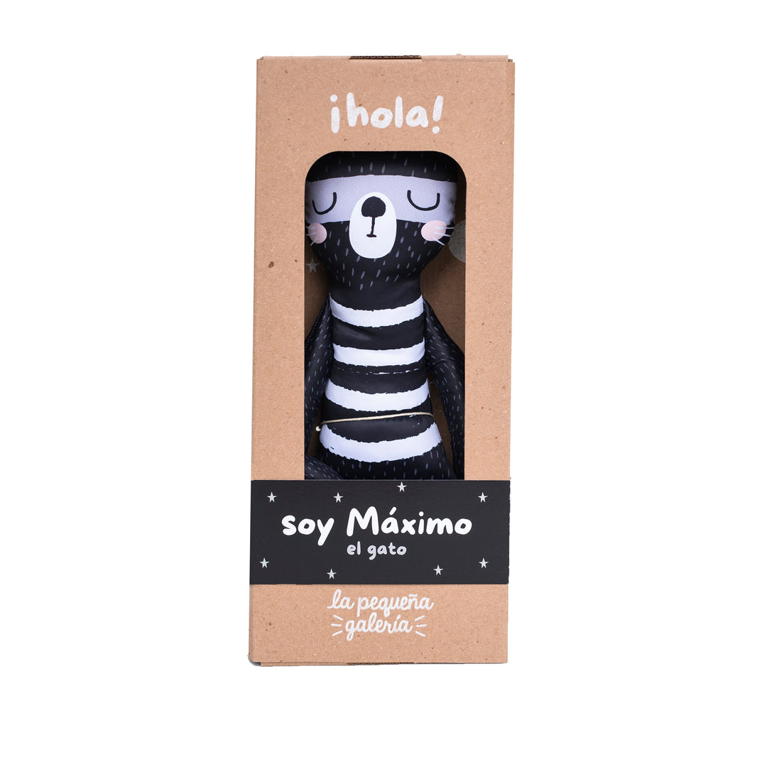 LA PEQUEÑA GALERIA 7707502002312 PEL3129L PELUCHE GATO MAXIMO