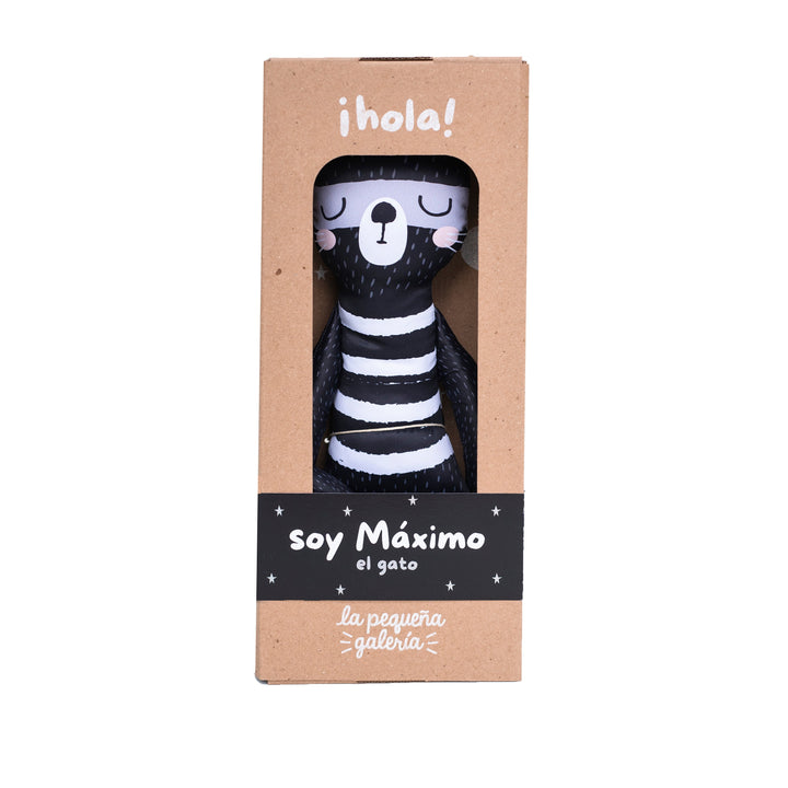 LA PEQUEÑA GALERIA 7707502002312 PEL3129L PELUCHE GATO MAXIMO