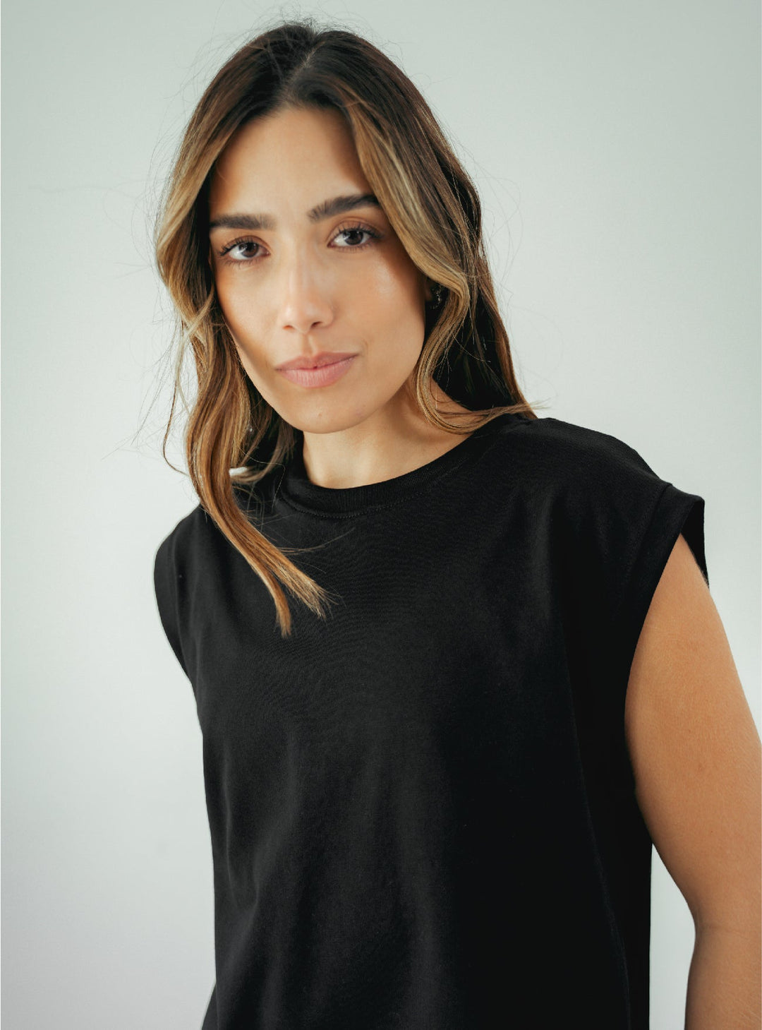 ONCE MUSCLE TEE - BLACK