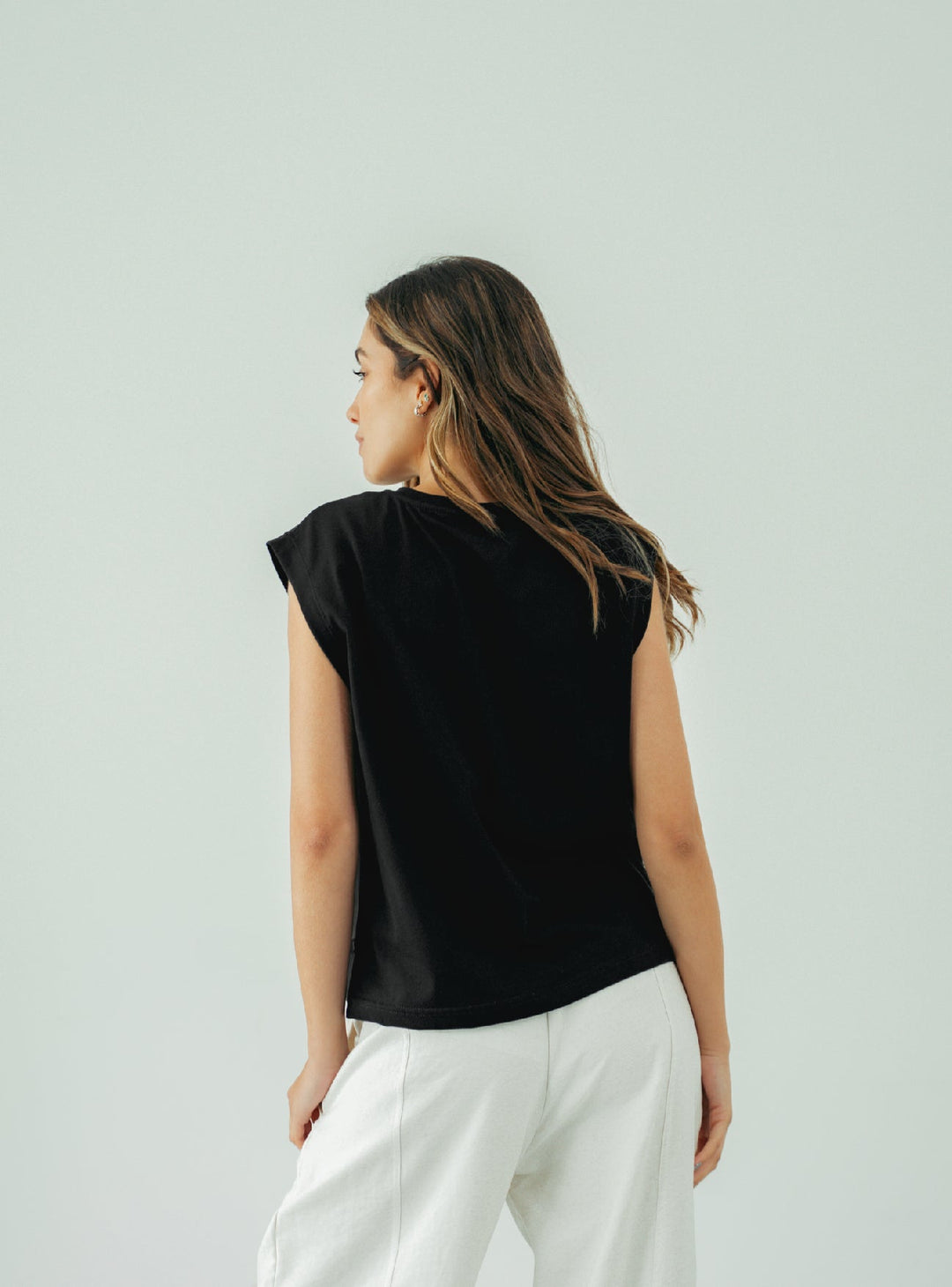 ONCE MUSCLE TEE - BLACK