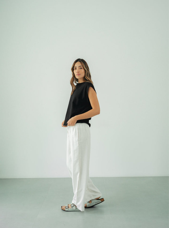 ONCE MUSCLE TEE - BLACK