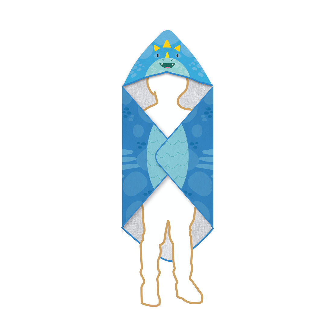 LA PEQUEÑA GALERIA TOALLA DE NIÑO DINO