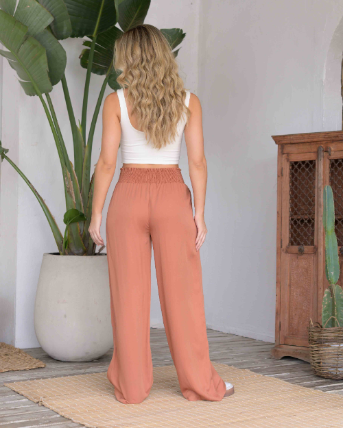 NITTA BONITA PANTALON OLIVIA PLANE ALMOND