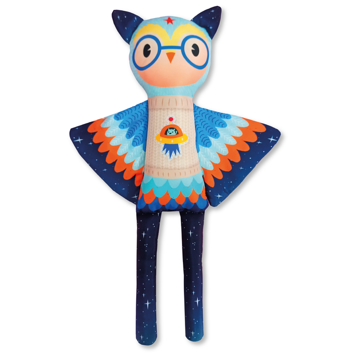 LA PEQUEÑA GALERIA 7707355236513 PEL6889L PELUCHE NOX AMIGO DE LA NOCHE