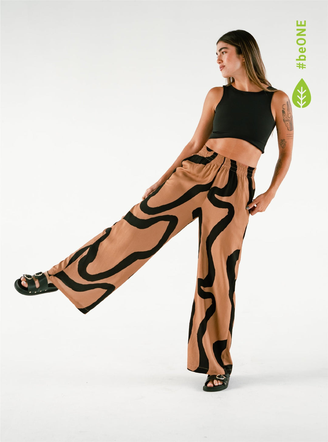 ONCE PALAZZO BREEZY - COCOA