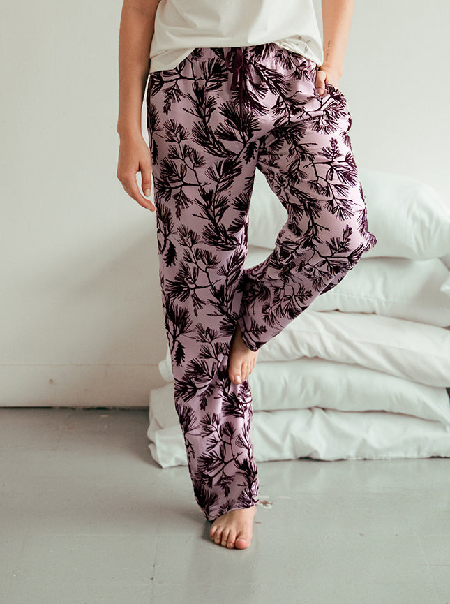 ONCE PANTALÓN PALMER LILAC