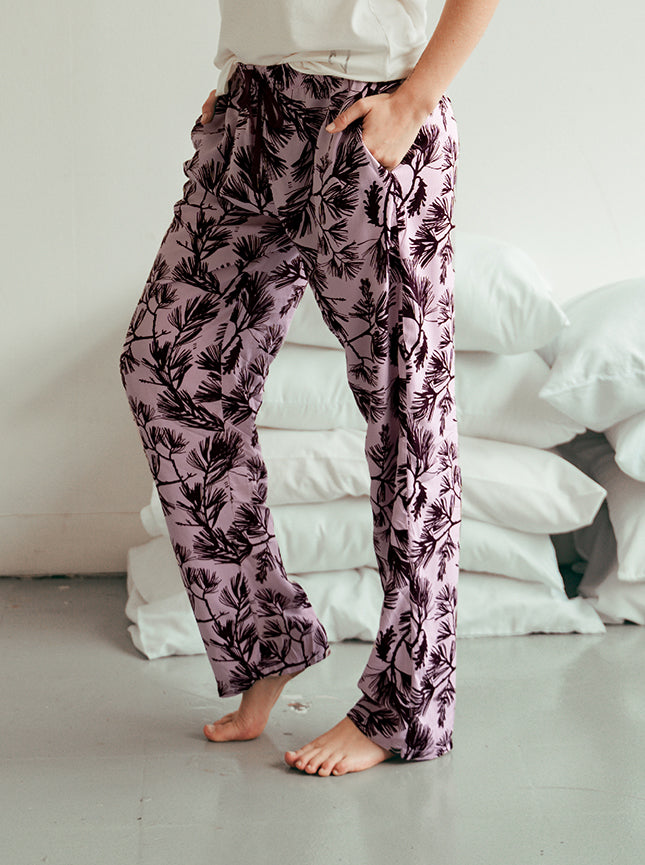 ONCE PANTALÓN PALMER LILAC