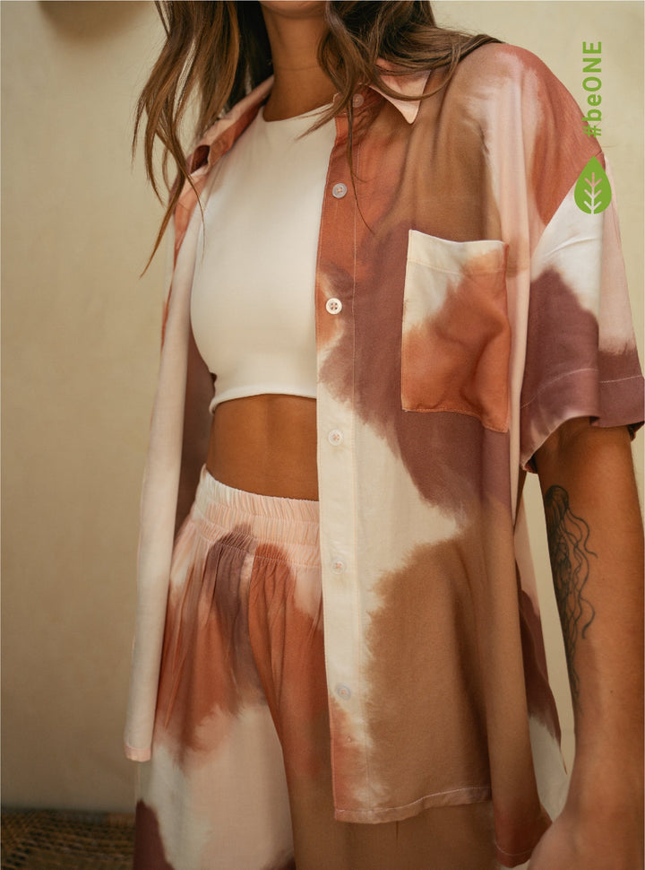 ONCE SHIRT BREEZY MANGA CORTA - SAHARA