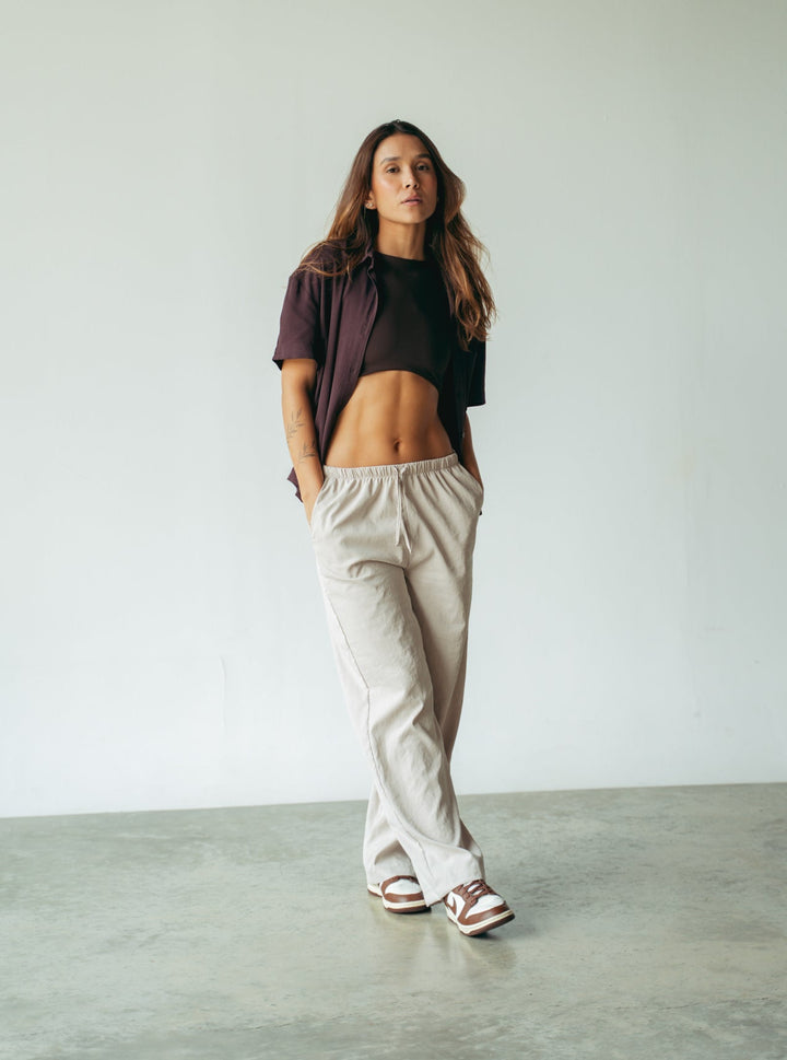 ONCE PANTALON EASY DAY ALMOND