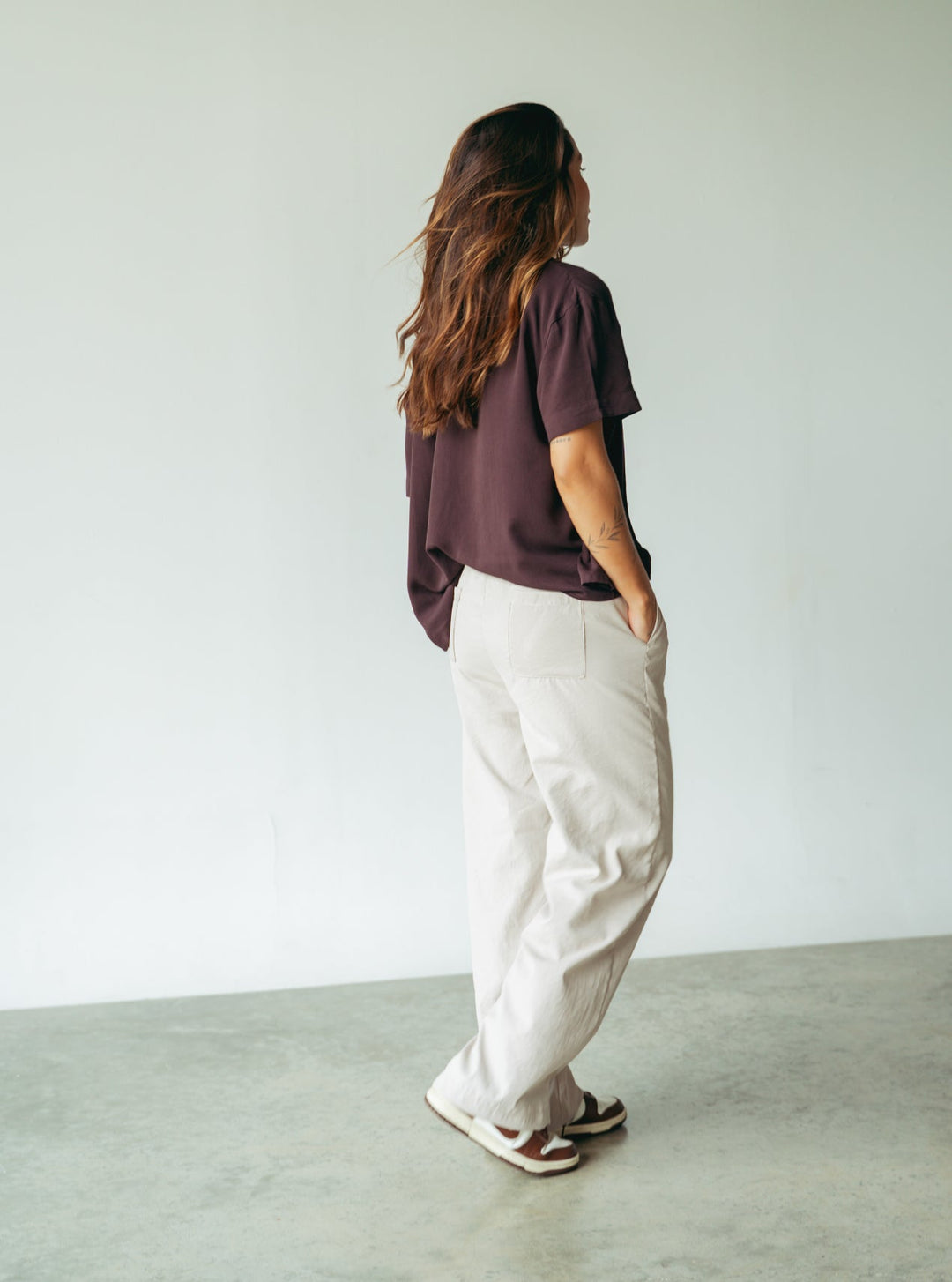 ONCE PANTALON EASY DAY ALMOND