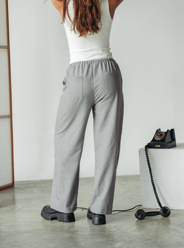 ONCE PANTALON EASY OFFICE GREY