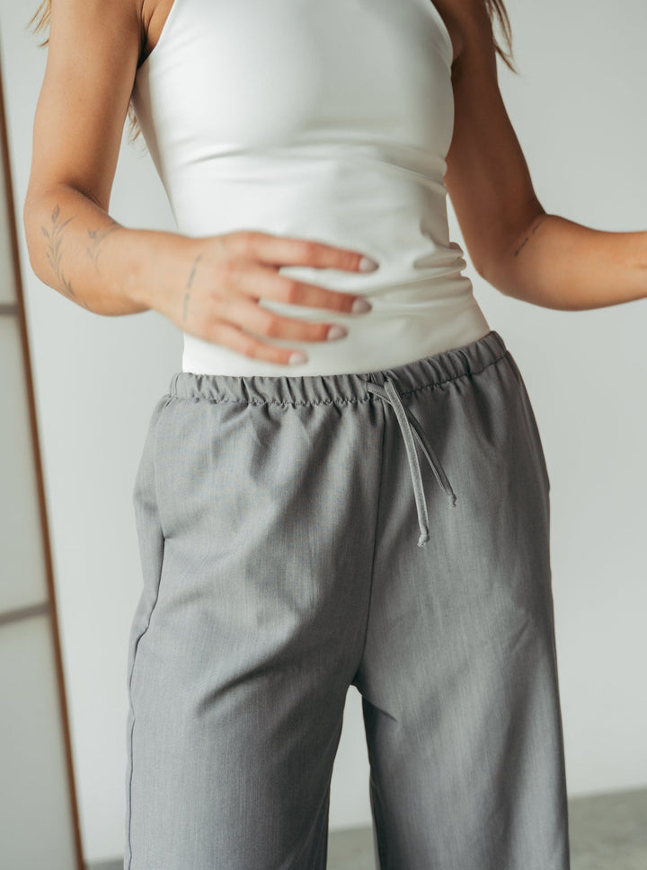 ONCE PANTALON EASY OFFICE GREY