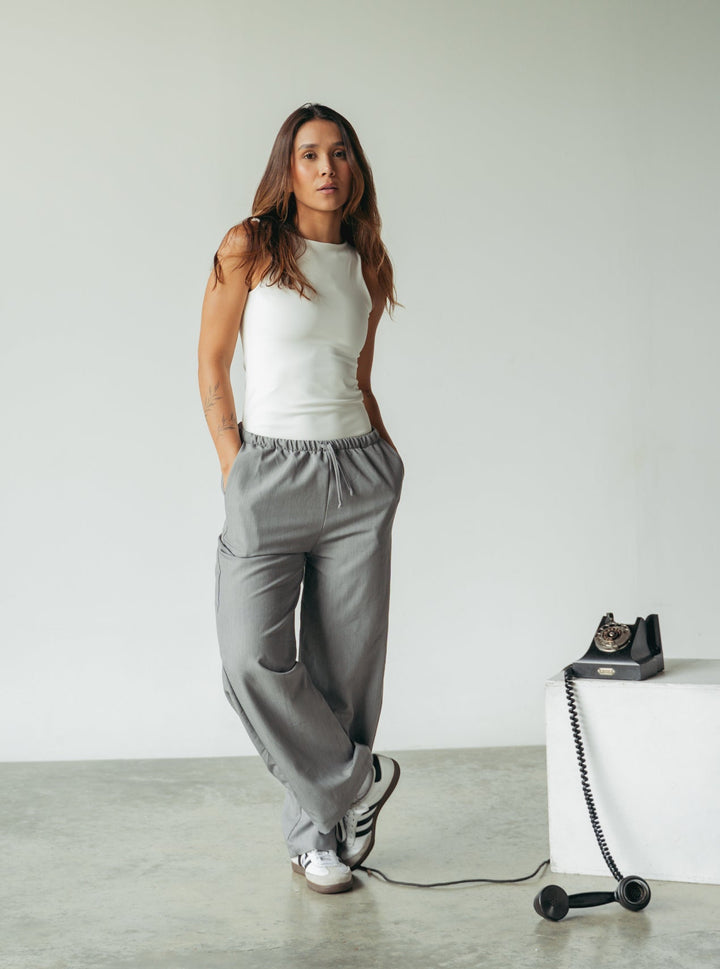 ONCE PANTALON EASY OFFICE GREY