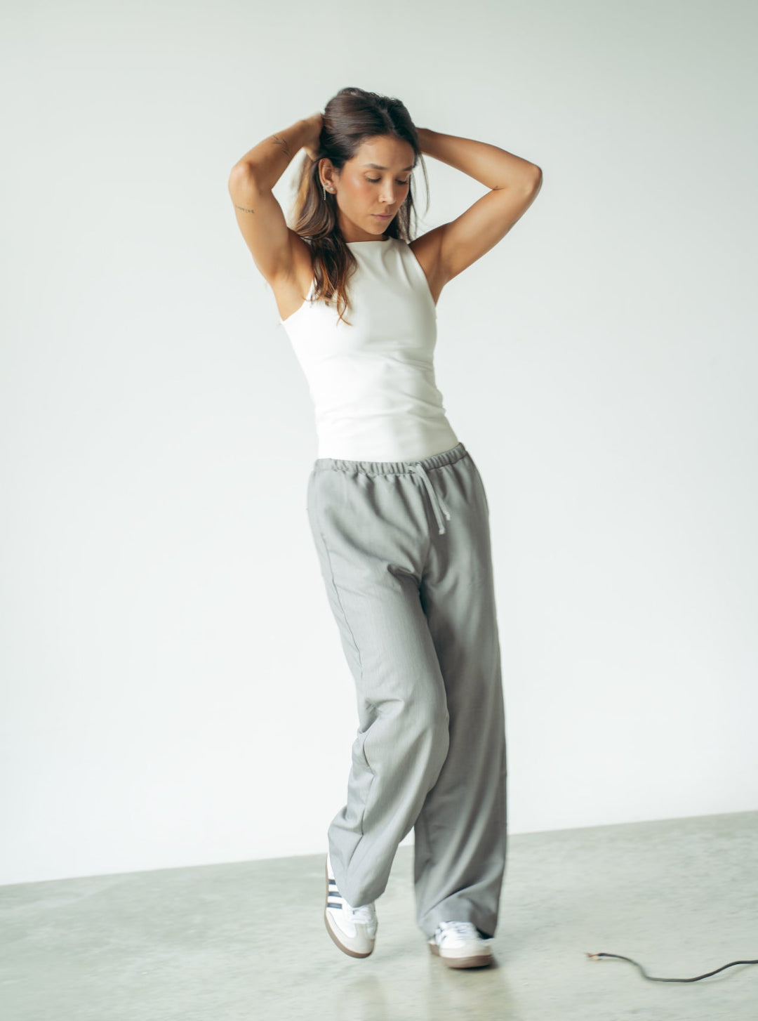 ONCE PANTALON EASY OFFICE GREY