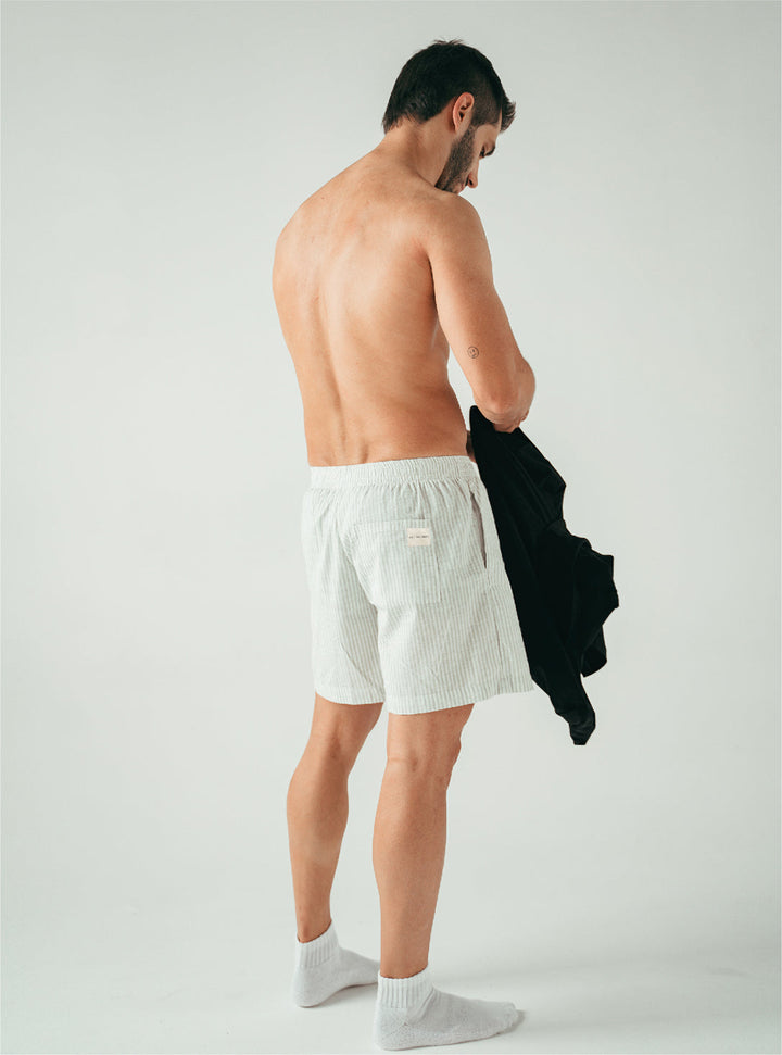 ONCE PANTALONETA RESORT RAYAS - LIME