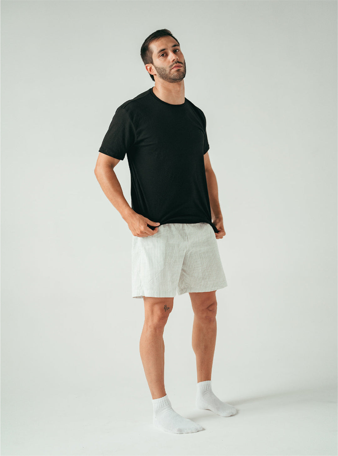 ONCE PANTALONETA RESORT RAYAS - LIME