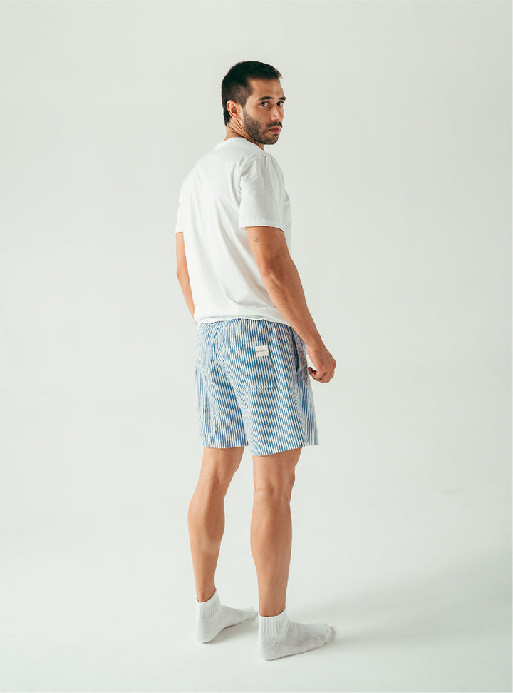 ONCE PANTALONETA RESORT RAYAS - NAVY