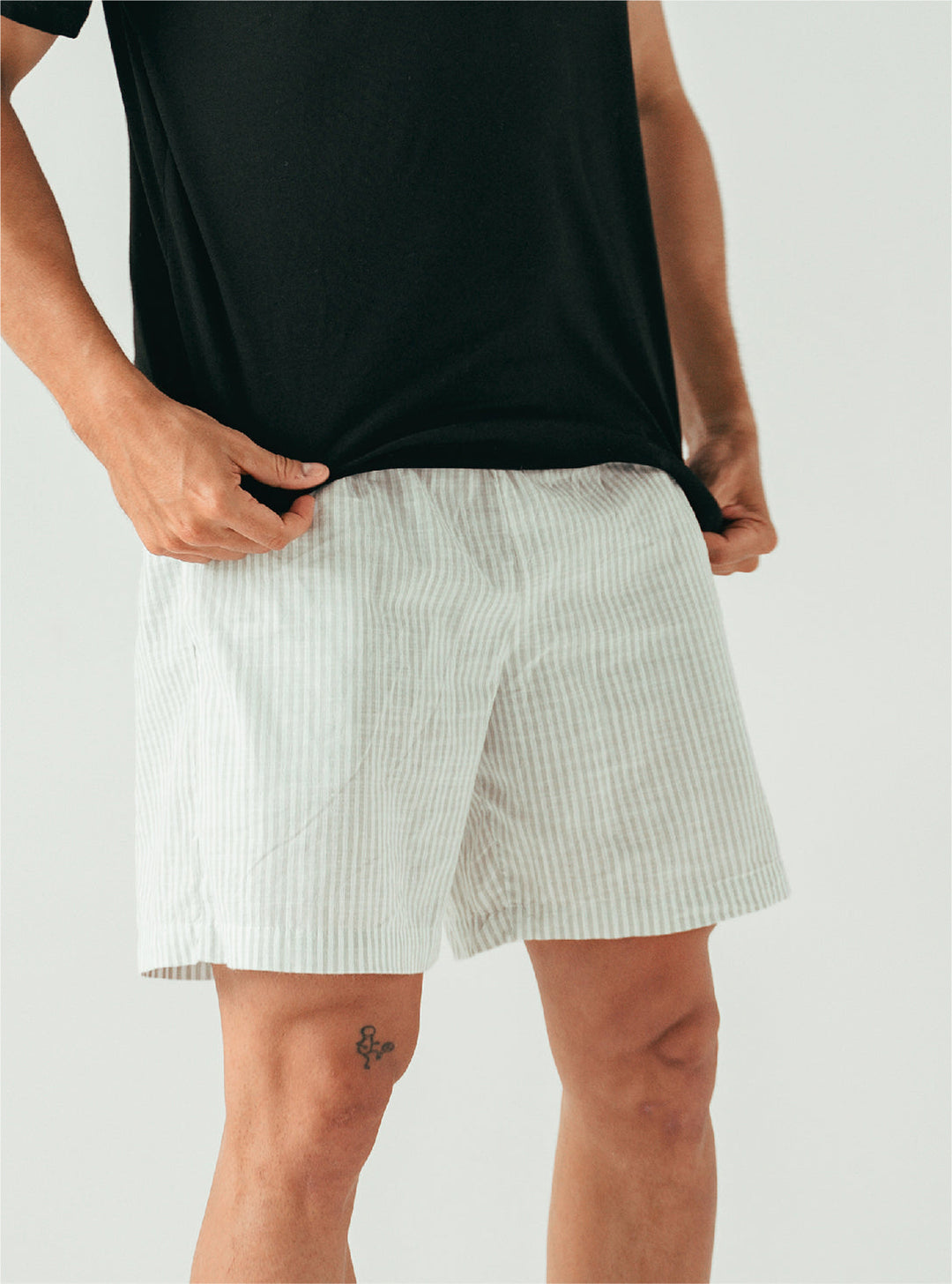 ONCE PANTALONETA RESORT RAYAS - LIME