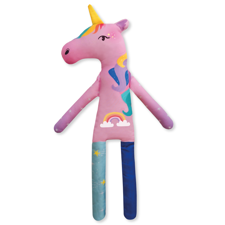 LA PEQUEÑA GALERIA 7707502002282 PEL1772L PELUCHE UNICORNIO ARCOIRIS