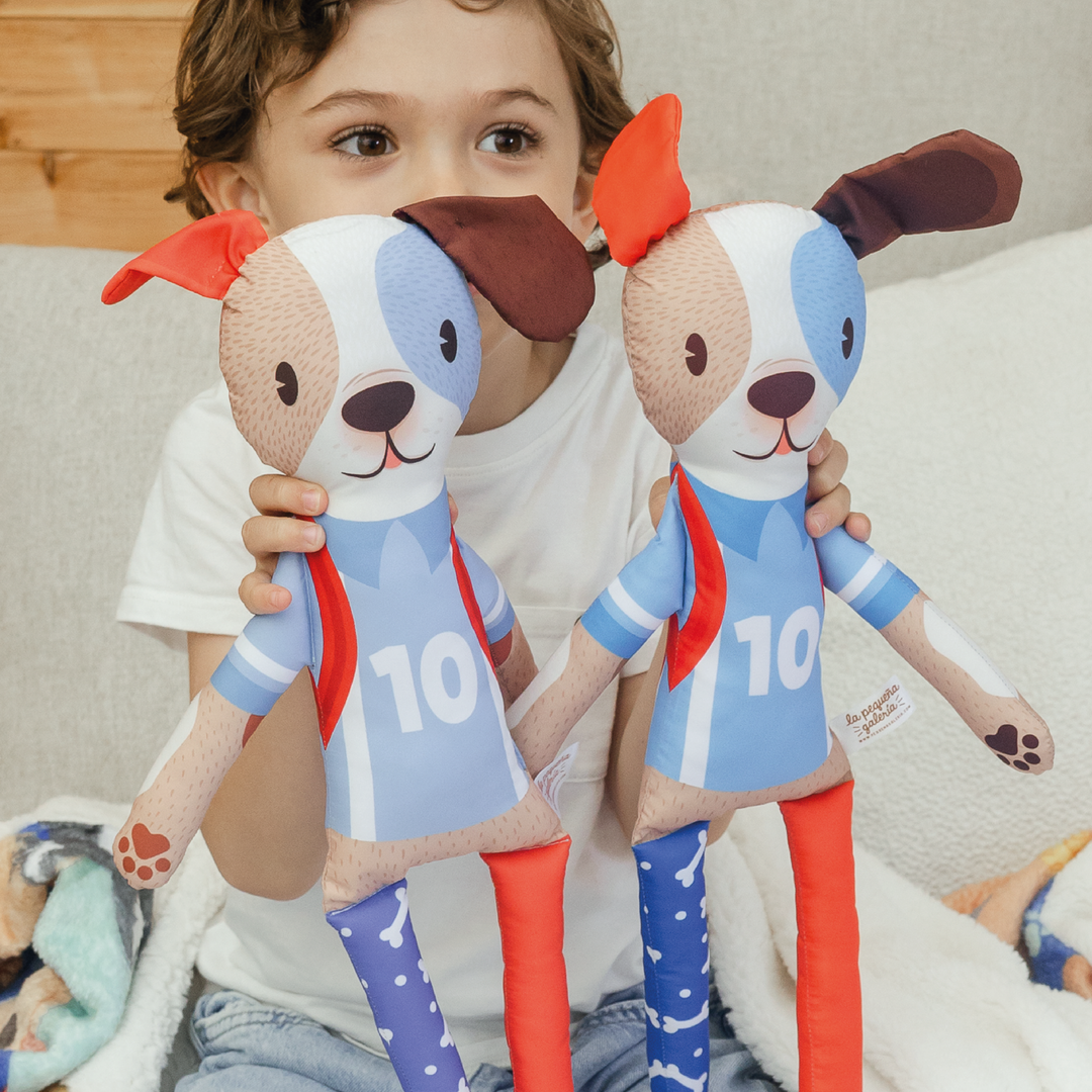 LA PEQUEÑA GALERIA PELUCHE PERRO TOBY