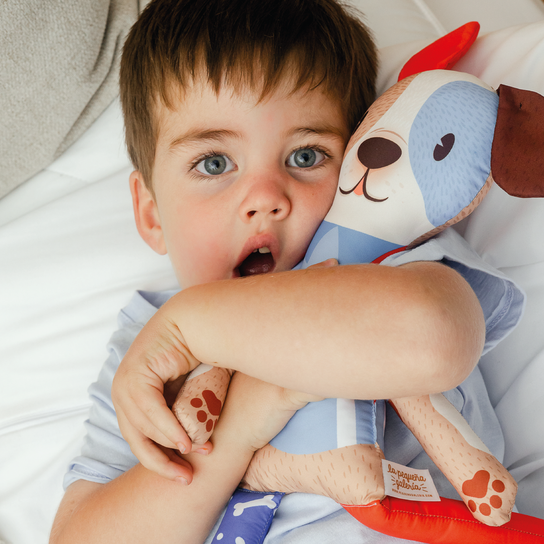 LA PEQUEÑA GALERIA PELUCHE PERRO TOBY