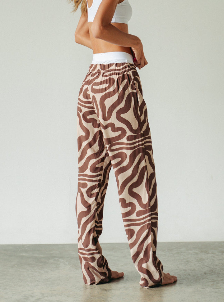 ONCE PANTALÓN BROWN