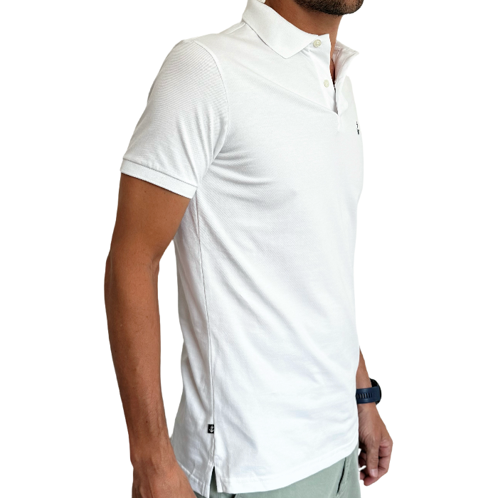 NEW ANCHOR POLO BLANCA
