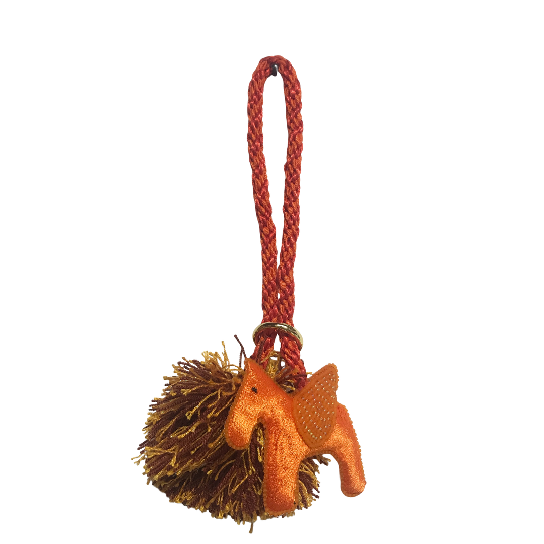 TUALÉ PT-0075 HORSE BAG CHARM