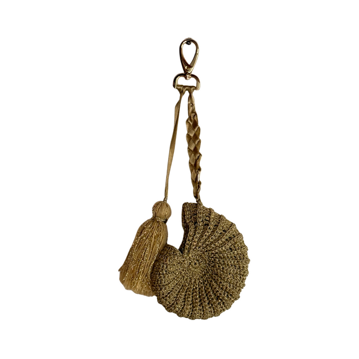 TUALÉ PT-0135 CARACOLES BAG CHARM